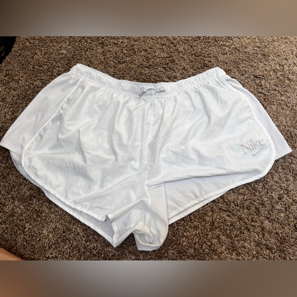 Nike athletic shorts.